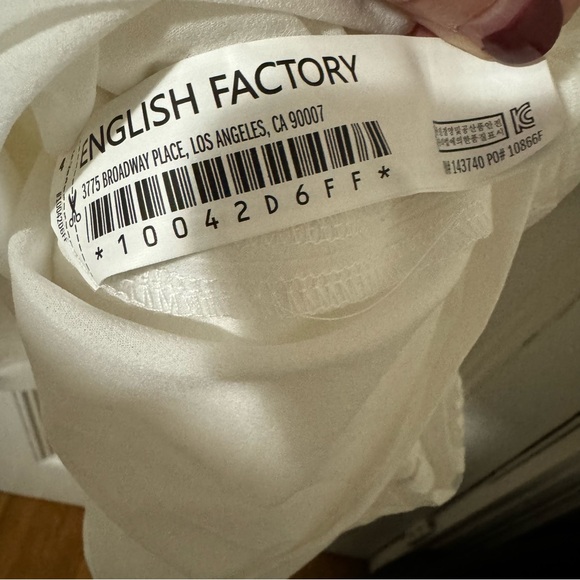 English Factory White Lace Layered Dress. NWT - Picture 7 of 8